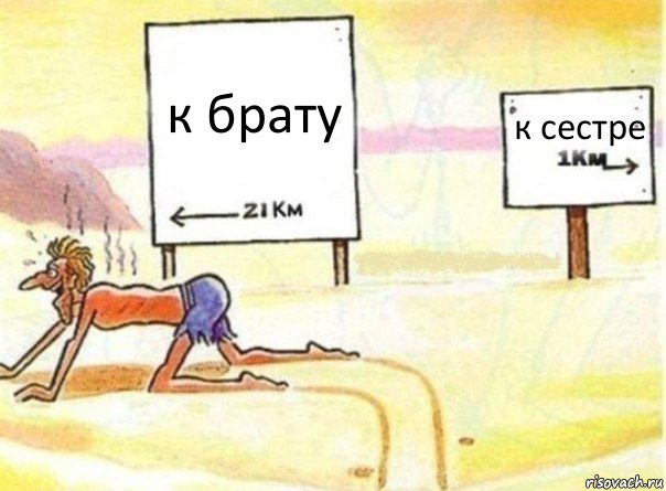 к брату к сестре, Комикс   Жажда ничто