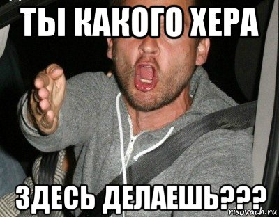 ты какого хера здесь делаешь???, Мем 12
