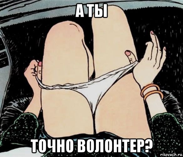а ты точно волонтер?, Мем А ты точно