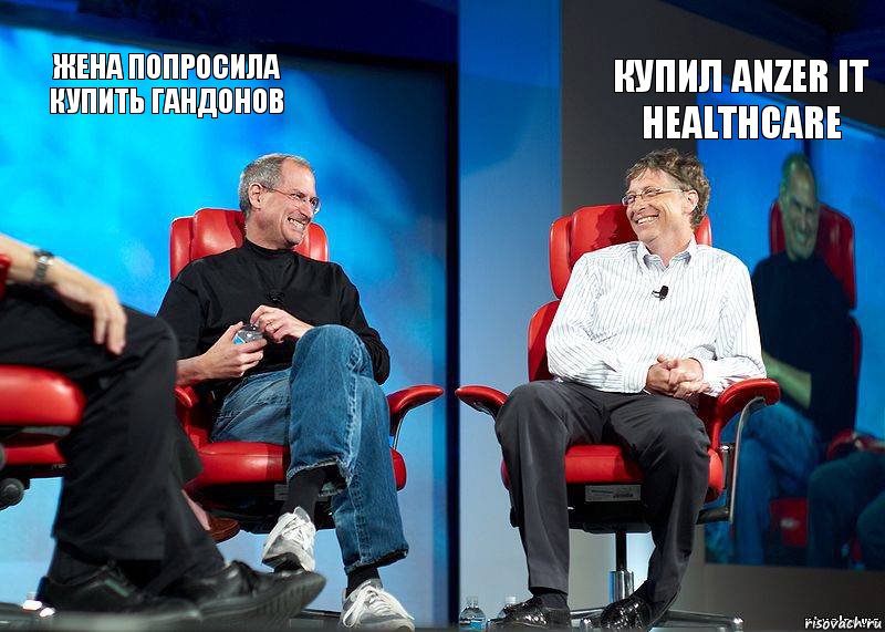 Жена попросила купить гандонов купил Anzer IT Healthcare  , Комикс  Almir and MrPAYDAY