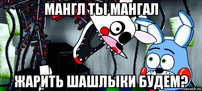 мангл ты мангал жарить шашлыки будем?