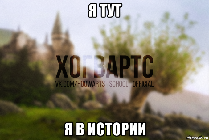 я тут я в истории