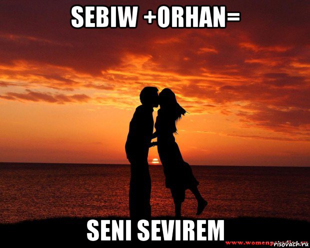 sebiw +orhan= seni sevirem, Мем любовь