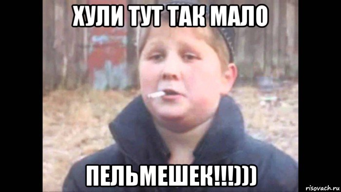 хули тут так мало пельмешек!!!)))