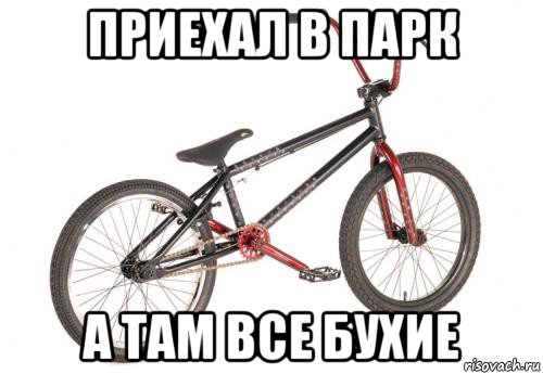 приехал в парк а там все бухие, Мем BMX