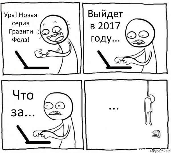 Ура! Новая серия Гравити Фолз! Выйдет в 2017 году... Что за... ...