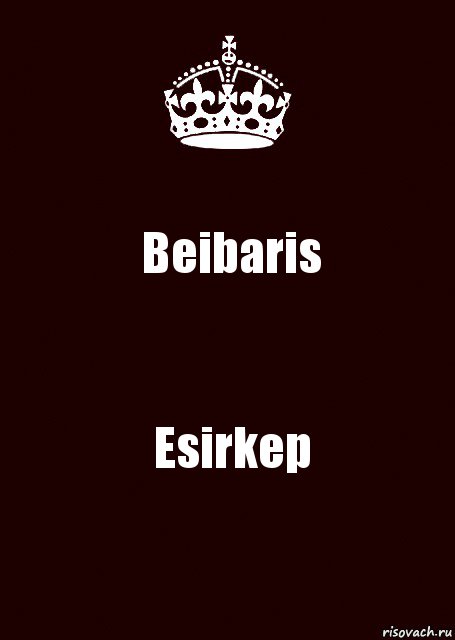 Beibaris Esirkep, Комикс keep calm