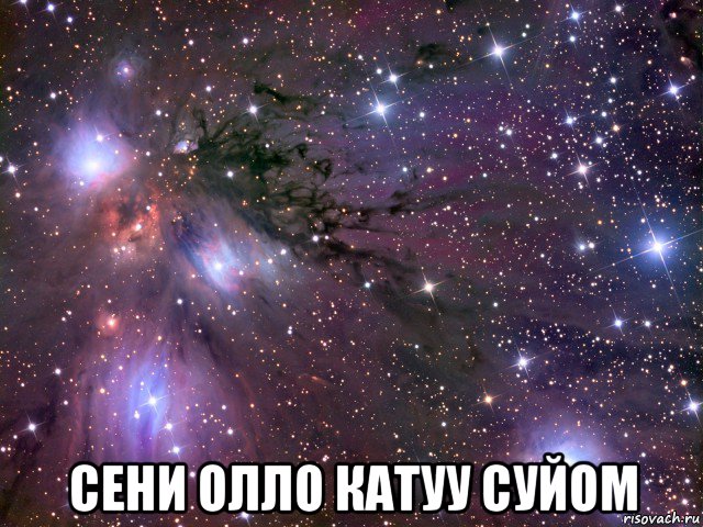  сени олло катуу суйом, Мем Космос