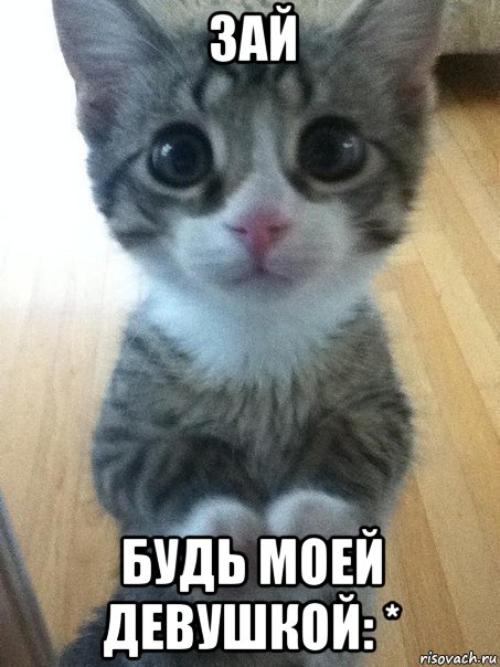 зай будь моей девушкой: *
