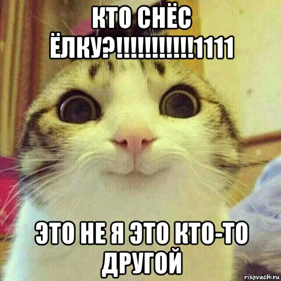 кто снёс ёлку?!!!!!!!!!!!1111 это не я это кто-то другой