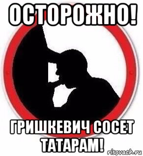 осторожно! гришкевич сосет татарам!