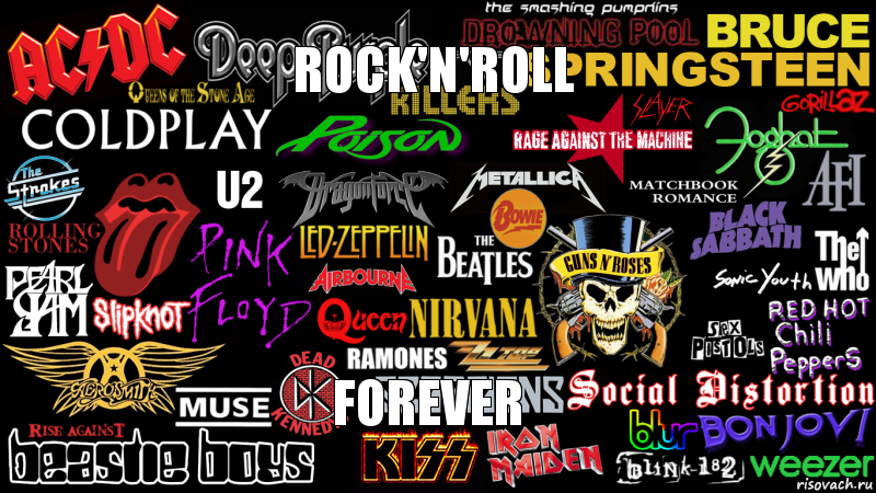 rock'n'roll forever, Комикс рок