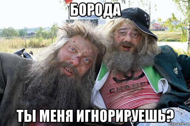 борода ты меня игнорируешь?