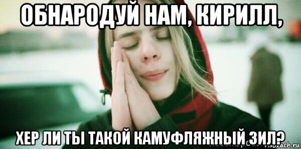обнародуй нам, кирилл, хер ли ты такой камуфляжный зил?, Мем СКР СКР СКР а мертвых найках фараон