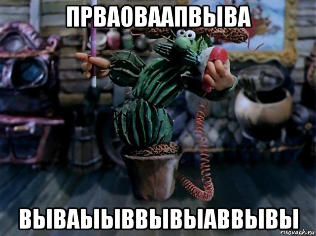 прваоваапвыва вываыыввывыаввывы, Мем В кактус превратился