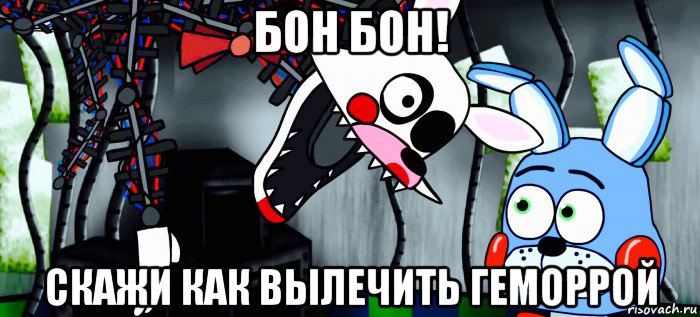 бон бон! скажи как вылечить геморрой