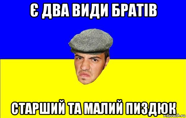 є два види братів старший та малий пиздюк, Мем Чоткий Альоша