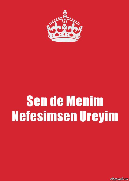 Sen de Menim Nefesimsen Ureyim, Комикс Keep Calm 3