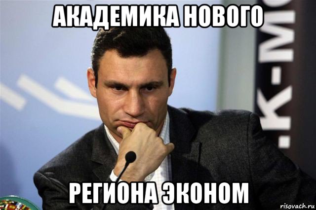 академика нового региона эконом