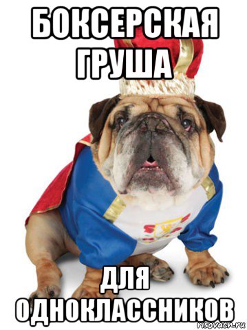 боксерская груша для одноклассников