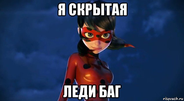 я скрытая леди баг