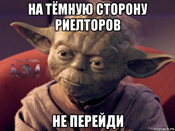 на тёмную сторону риелторов не перейди