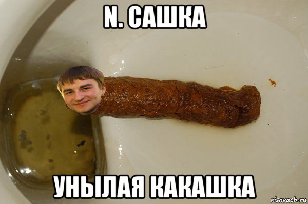 n. сашка унылая какашка