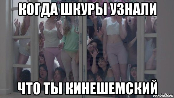 когда шкуры узнали что ты кинешемский, Мем Шкуры узнали