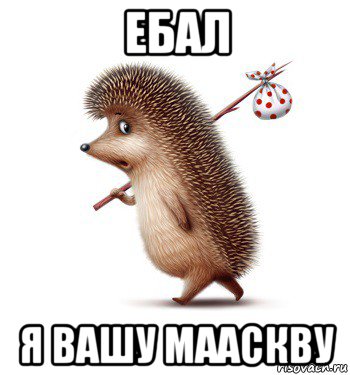ебал я вашу мааскву