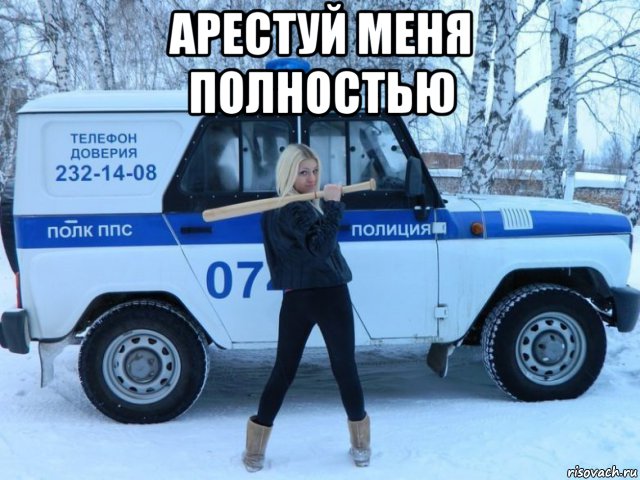 арестуй меня полностью , Мем Девушка и бобик