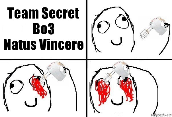 Team Secret
Bo3
Natus Vincere, Комикс  глаза миксер