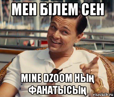 мен білем сен mine dzoom ның фанатысың, Мем Хитрый Гэтсби