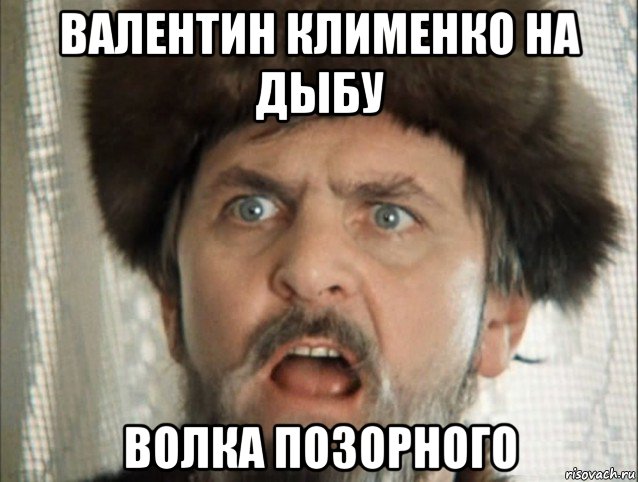 валентин клименко на дыбу волка позорного, Мем Иван Грозный