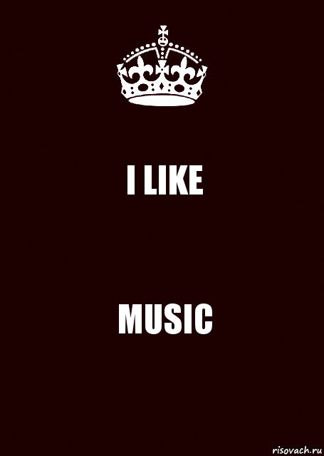 I LIKE MUSIC, Комикс keep calm