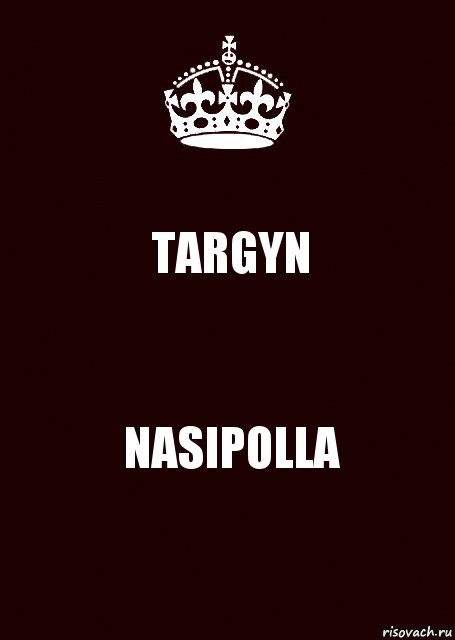 TARGYN NASIPOLLA, Комикс keep calm