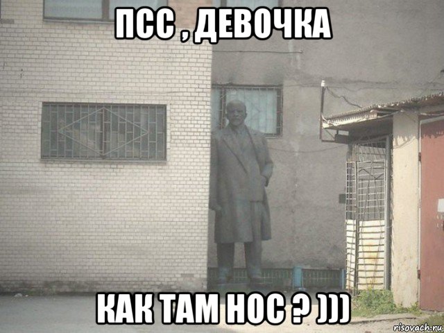 псс , девочка как там нос ? )))
