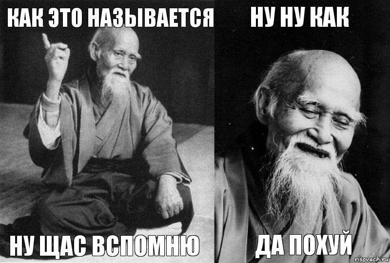 как это называется ну щас вспомню ну ну как да похуй, Комикс Мудрец-монах (4 зоны)