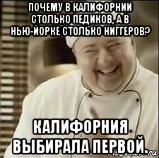 почему в калифорнии столько педиков, а в нью-йорке столько ниггеров? калифорния выбирала первой.