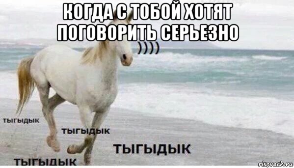 когда с тобой хотят поговорить серьезно , Мем   Тыгыдык