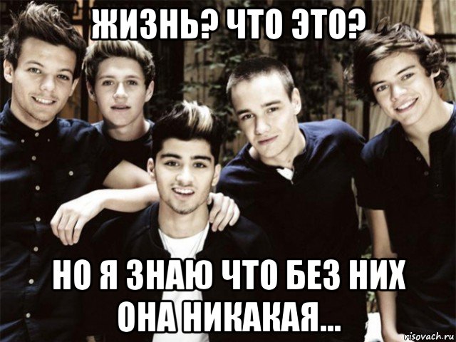 жизнь? что это? но я знаю что без них она никакая...