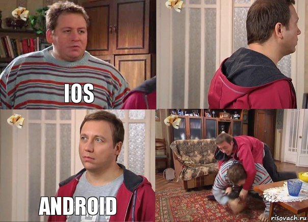 IOS  Android , Комикс Воронины