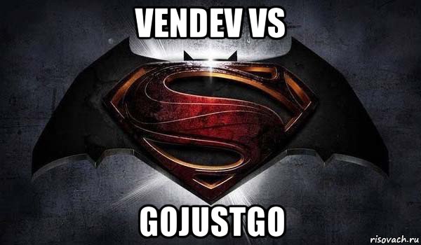 vendev vs gojustgo, Мем Бэтмен против супермена