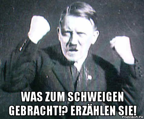 was zum schweigen gebracht!? erzählen sie!