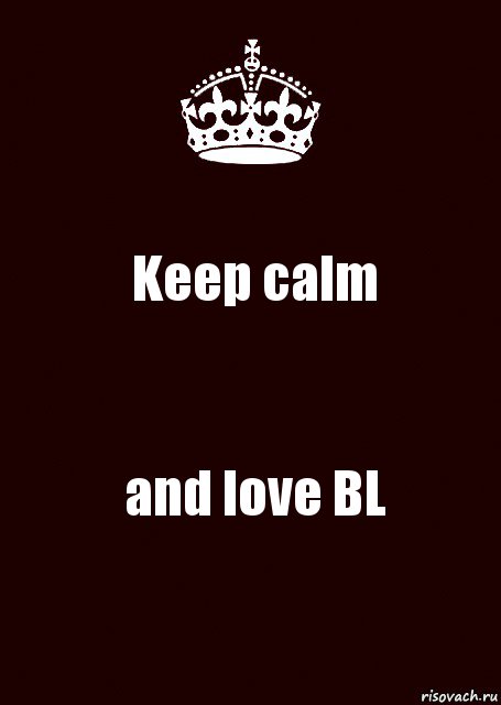 Keep calm and love BL, Комикс keep calm