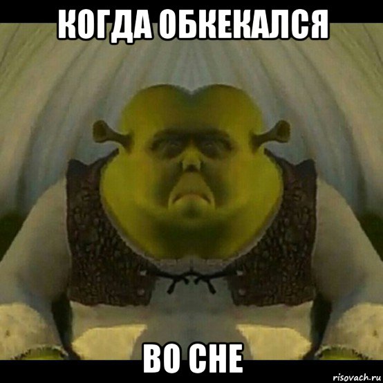 когда обкекался во сне