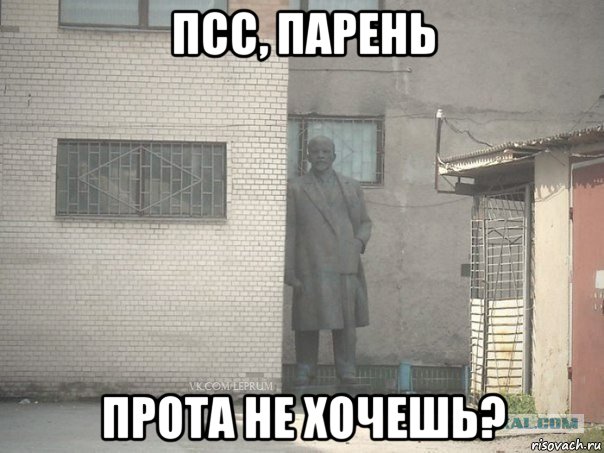 псс, парень прота не хочешь?