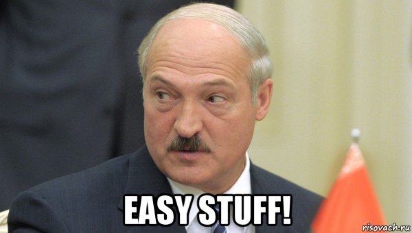  easy stuff!, Мем Лукашенко