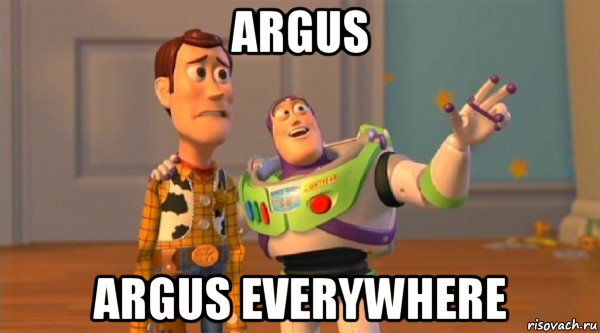 argus argus everywhere