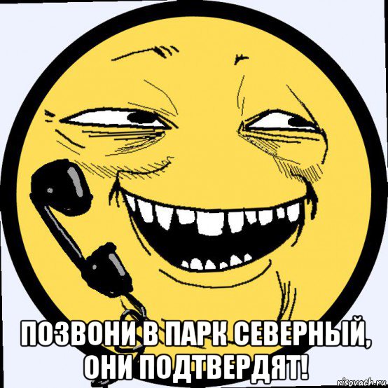  позвони в парк северный, они подтвердят!, Мем Allo yoba
