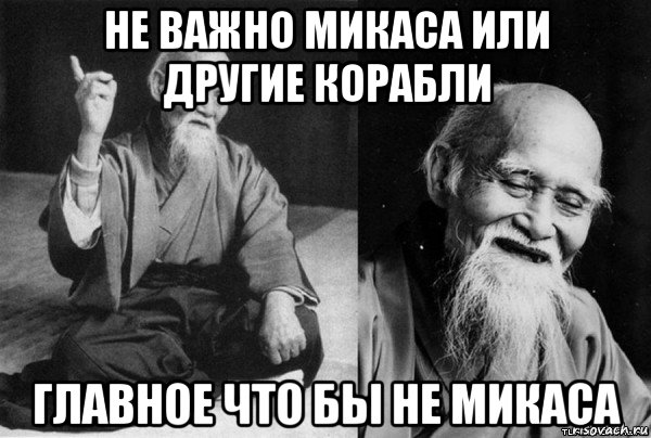 не важно микаса или другие корабли главное что бы не микаса